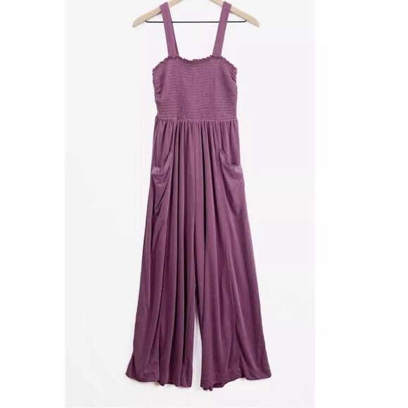 Anthropologie Pants - Anthropologie Plum Jumpsuit XS – Fall Ready One Piece with Pockets